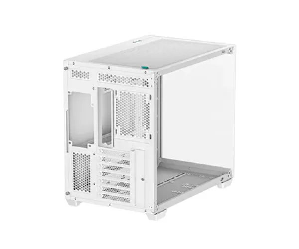 DeepCool CG530 WH Panoramic Tempered Glass Panels Dual Chamber ATX FISHTANK Case