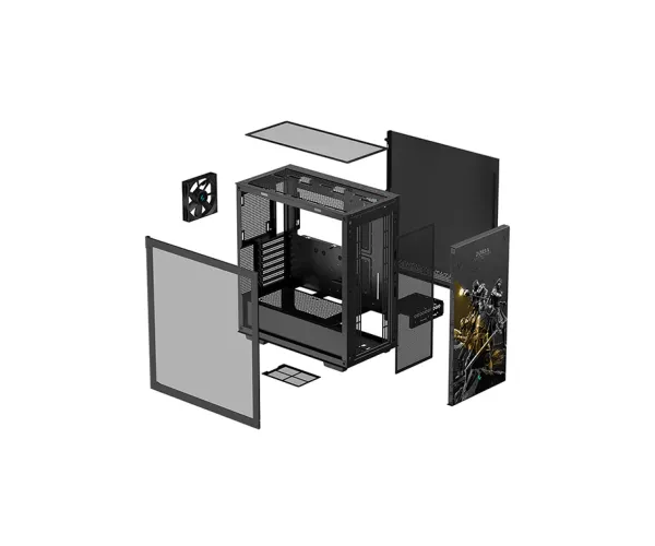 DeepCool CH510 ZORIA Mid-Tower ATX Case 