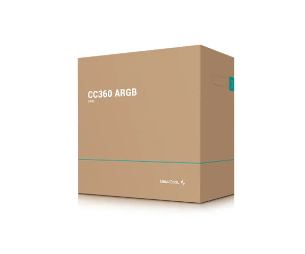 DeepCool CC360 ARGB BK Micro-ATX Case