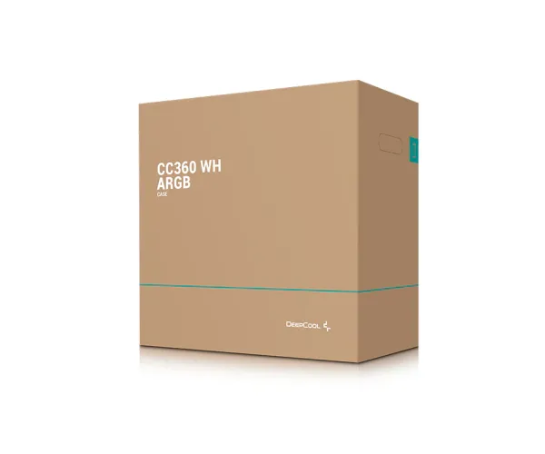 DeepCool CC360 ARGB WH Micro-ATX Case