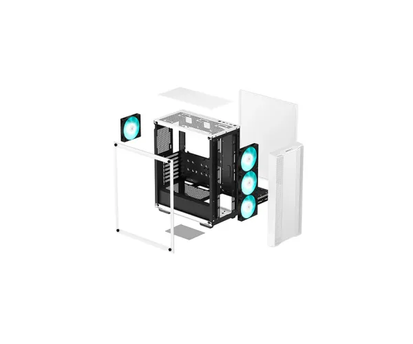 DeepCool CC560 WH V2 Mid-Tower Case