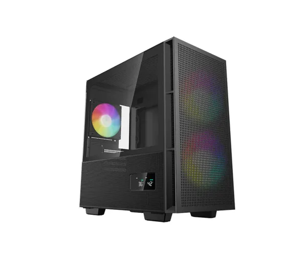DeepCool CH360 DIGITAL BK mATX Airflow Case