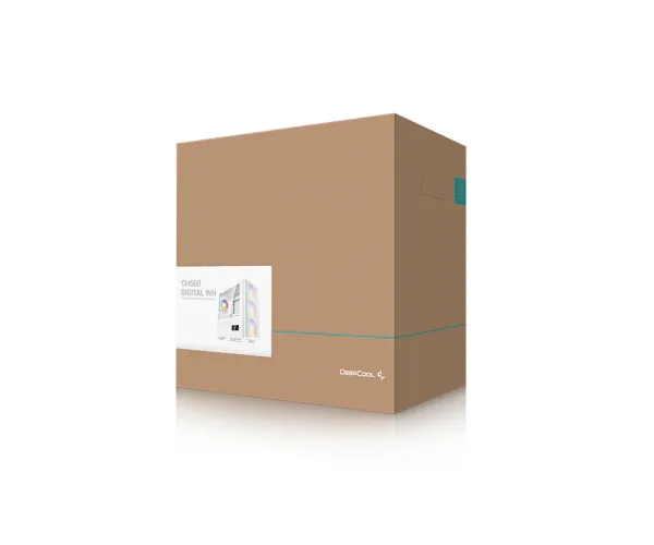 DeepCool CH560 DIGITAL WH Mid Tower Case