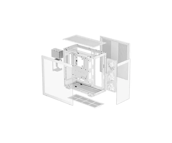 DeepCool CH780 WH ATX+ Panoramic Case