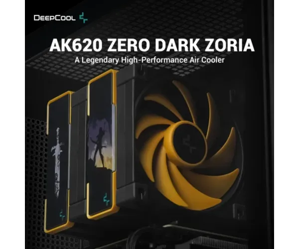 DeepCool AK620 Zero Dark Zoria High Performance CPU Cooler