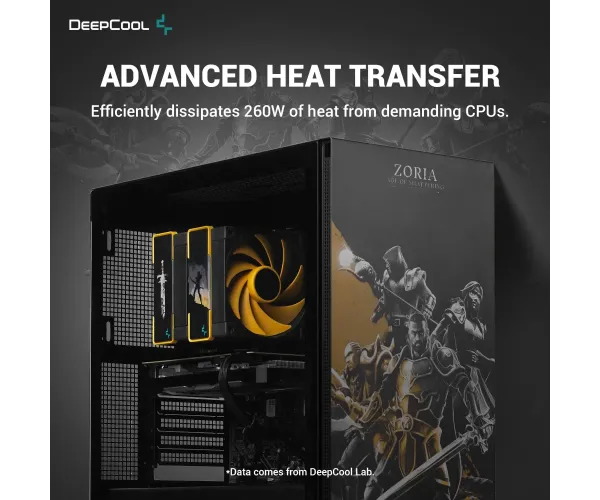 DeepCool AK620 Zero Dark Zoria High Performance CPU Cooler