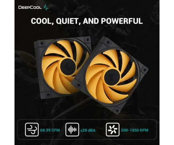 DeepCool AK620 Zero Dark Zoria High Performance CPU Cooler