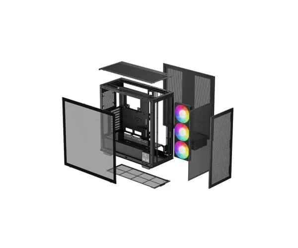 DeepCool MORPHEUS BK ATX+ Modular High Airflow Case