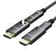DTECH DT-HF3015 D-A SUPPORT HDMI TO HDMI 8K FIBER OPTIC CABLE 15M 