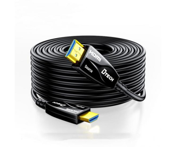 Dtech DT-HF2100 100m HDMI To HDMI Fiber Optic Cable