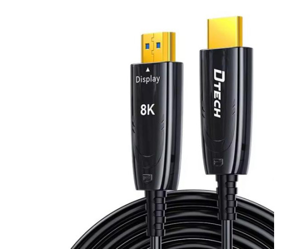 Dtech DT-HOF8002 2M HDMI To HDMI Fiber Optic Cable