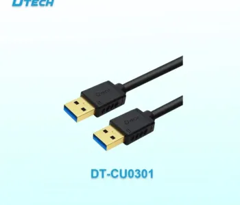 Dtech DT-CU0301 USB 3.0 Male to Male 1.5 Meter Black Extension Cable