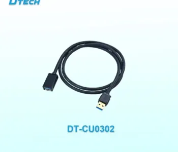 Dtech DT-CU0302 USB 3.0 Male to female 1.5 Meter Black Extension Cable