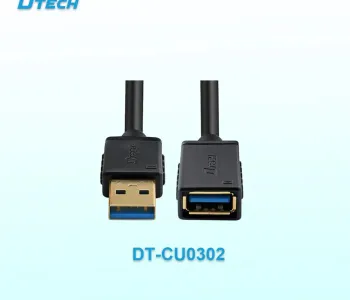 Dtech DT-CU0302 USB 3.0 Male to female 1.5 Meter Black Extension Cable