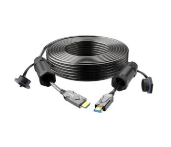 DTECH DT-HF8100KF 8K HDMI ARMORED 100M FIBER OPTIC CABLE WITH WATERPROOF SHELL