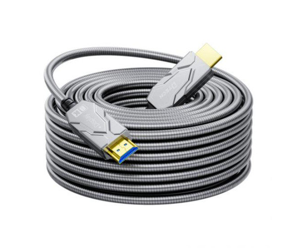 DTECH DT-HF8030K HDMI TO HDMI 8K ARMOR FIBER OPTIC CABLE 30M 