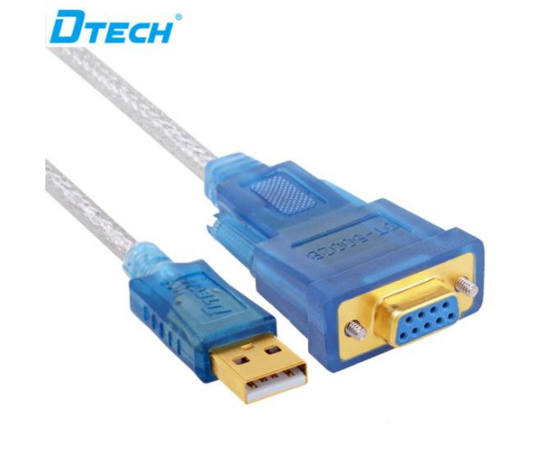 DTECH DT-5002B USB TO FEMALE DB9 PIN RS232 CONVERTER 