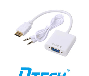 DTECH DT-6404 HDMI to VGA +AUDIO Converter