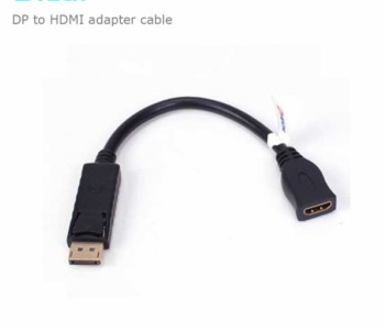 DTECH DT-6505 DP To HDMI Cable