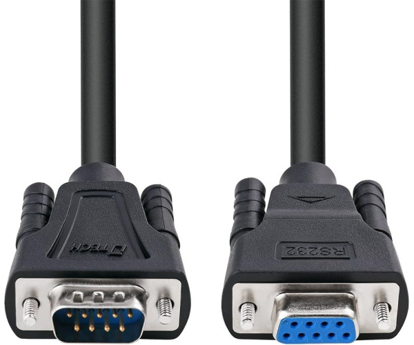 DTECH DT-9005B RS232 9PIN 3M MALE FEMALE CABLE