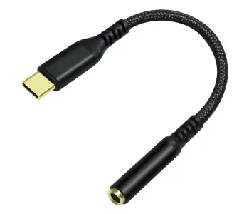DTECH DCH-2930 Type-C Male to 3.5mm Female Black Converter