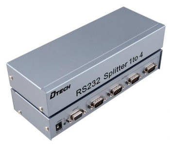 DTECH DT-5044 RS232 Splitter 4:1