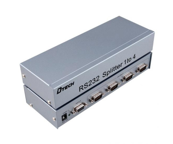 DTECH DT-5044 RS232 Splitter 4:1