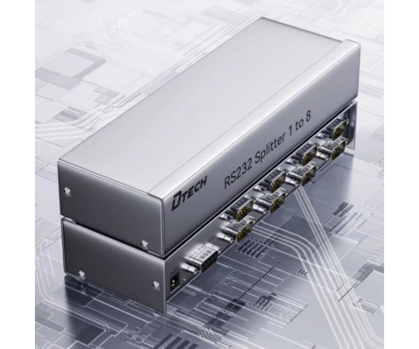 DTECH DT-5048 RS232 Splitter 8:1