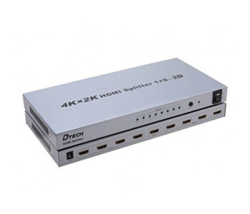 DTECH DT-7148 4K 1 TO 8 HDMI SPLITTER
