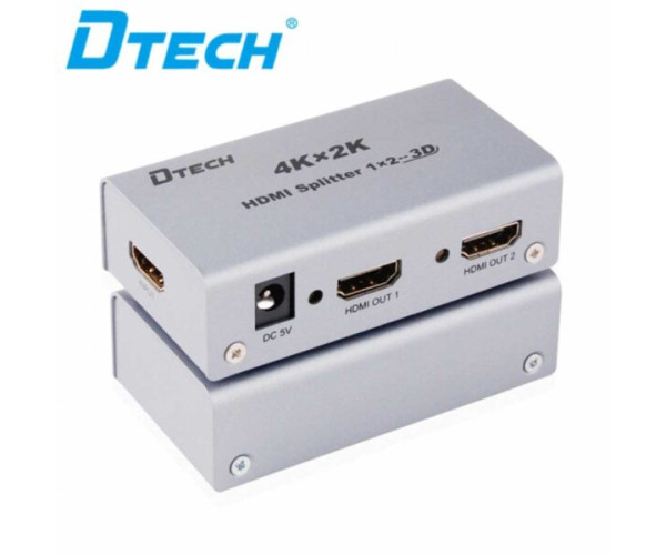 Dtech DT-7142 4K 1 to 2 HDMI Splitter