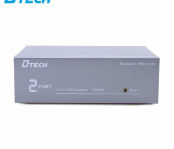 Dtech DT-7252 1 to 2 250MHZ VGA Splitter