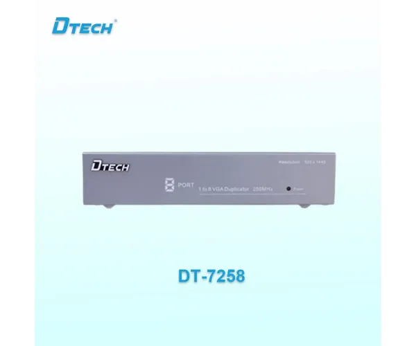 Dtech DT-7258 1 TO 8 250Mhz VGA Splitter