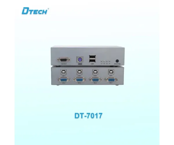 Dtech DT-7017 KVM Switch 4X1