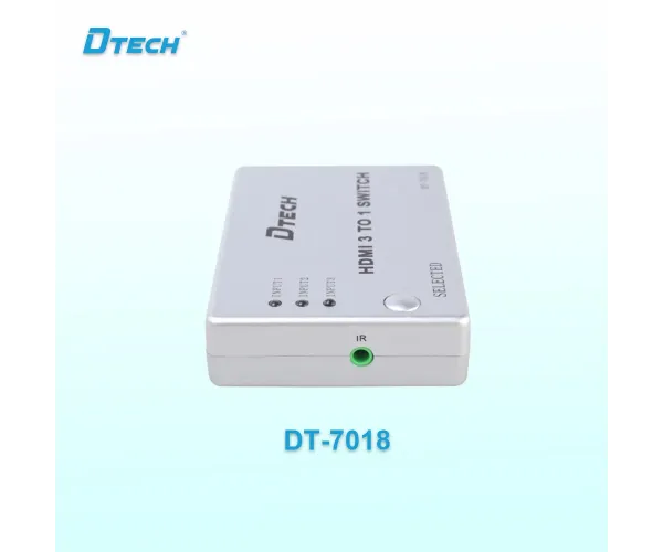Dtech DT-7018 3 In 1 Out HDMI SWITCH Support 1080p And 3D
