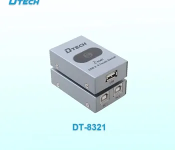 Dtech DT-8321 USB Manual Sharing Printing Switcher 2 Ports