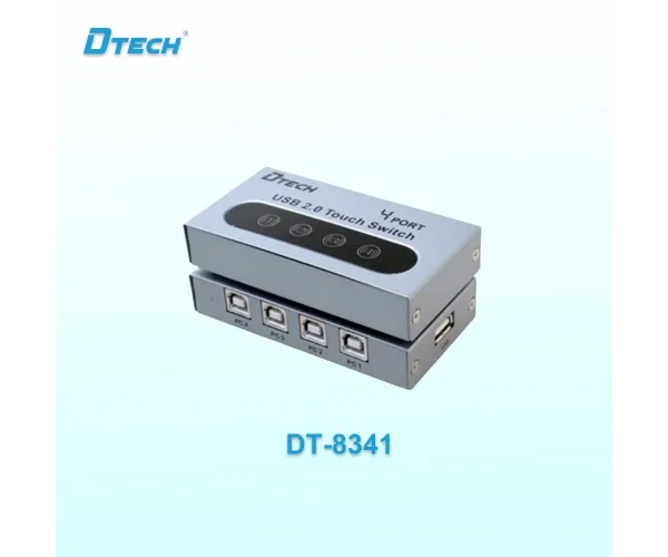 Dtech DT-8341 USB Manual Sharing Printing Switcher 4 Ports