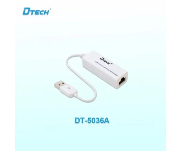 Dtech DT-5036A USB 2.0 To Lan Converter USB to Ethernet