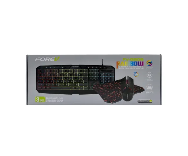 FOREV FV-Q909 (3 IN 1) GAMING COMBO PACK