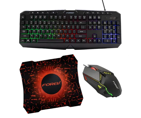 FOREV FV-Q909 (3 IN 1) GAMING COMBO PACK