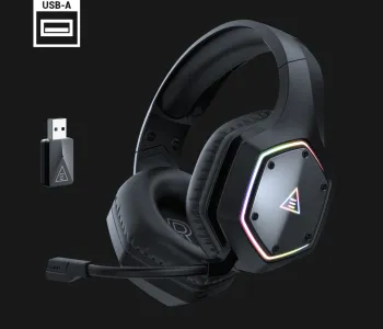 EKSA E1000 WT True 2.4 GHz Wireless Gaming Headset with ENC