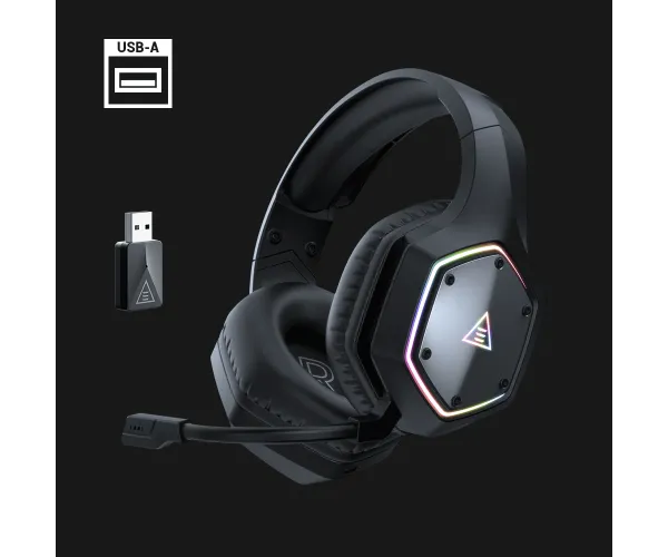 EKSA E1000 WT True 2.4 GHz Wireless Gaming Headset with ENC