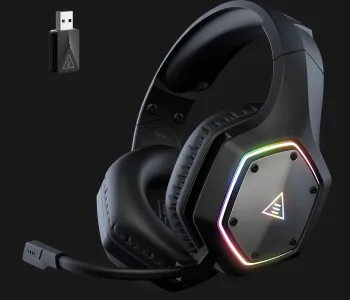 EKSA E1000 WT True 2.4 GHz Wireless Gaming Headset with ENC