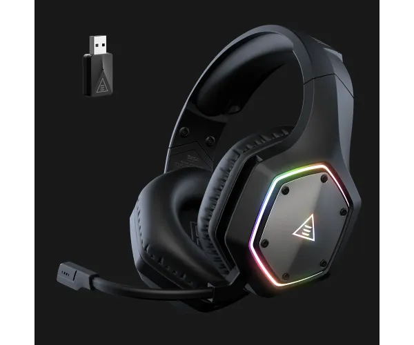 EKSA E1000 WT True 2.4 GHz Wireless Gaming Headset with ENC