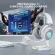 EKSA E900 Pro White 7.1 Virtual Surround Sound Gaming Headset