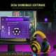 EKSA E900 Pro Yellow 7.1 Virtual Surround Sound Gaming Headphone