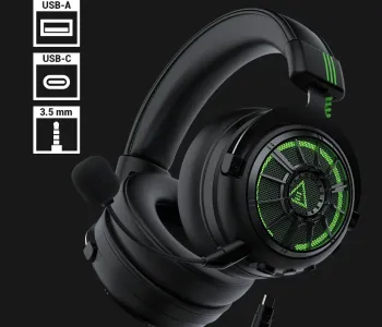 EKSA StarEngine Pro 7.1 Surround Sound Wired Gaming Headphone