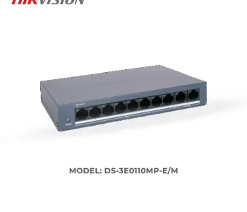 Hikvision DS-3E0110MP-E/M 8 Port Fast Ethernet Unmanaged PoE Switch