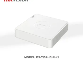 Hikvision DS-7104HGHI-K1 4-ch 1080p Lite Mini 1U H.265 DVR