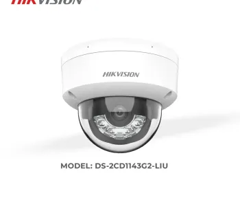 Hikvision DS-2CD1143G2-LIU 4 MP Smart Hybrid Light Fixed Dome Network Camera