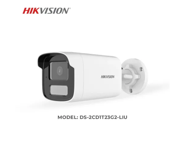 Hikvision DS-2CD1T23G2-LIU 2 MP Smart Hybrid Light Fixed Bullet Network Camera
